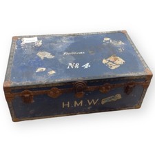 Woolliams Metal Travel Trunk