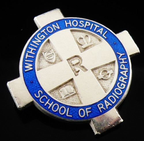 Sterling silver nursing badge - sterling,