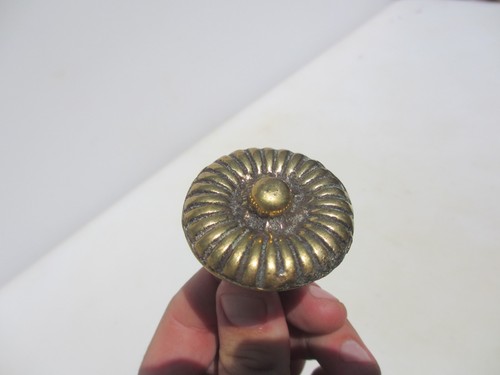 Vintage brass door - brass, knocker