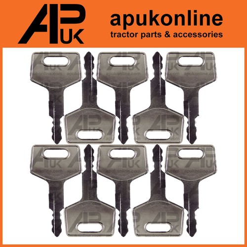 10x ignition keys for takeuchi - keys,