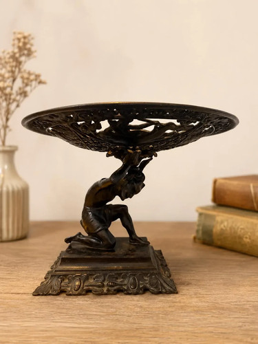 Antique cast iron mythological - antique,