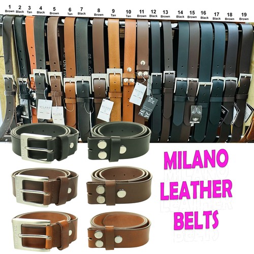 Mens genuine leather belt - genuine,