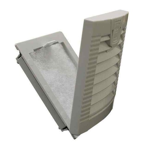 Fan guard louvered hinged - 1, x