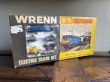 Wrenn N Micromodels Set No. 2 BR Boxed With Tran, Carriage, Track, & Model Bits