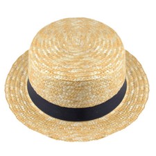 Boys/Girls Straw Easter Boater