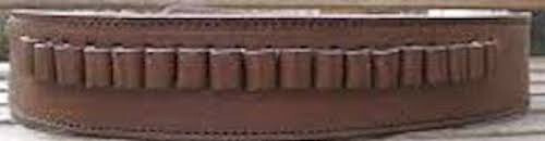 Leather loop belt chocolate - loop,