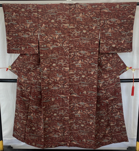 Japanese vintage kimono - japanese,