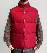 DDP Penfiels Mens Vest Gilet Down Puffer 60/40 Red size XL