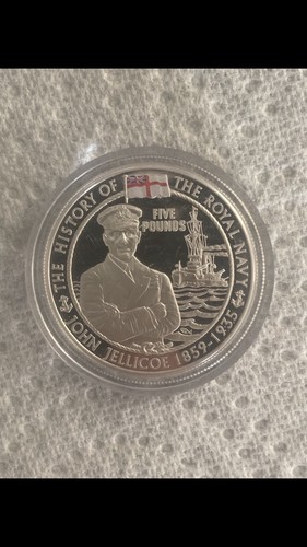 Guernsey 2005 silver - £5, proof