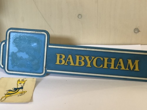 Vintage babysham shelf strip - babysham,