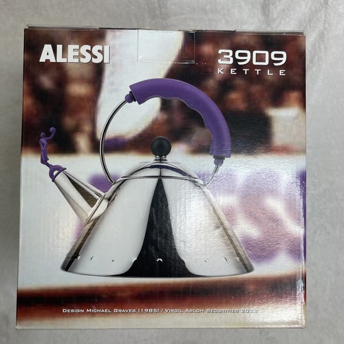 Alessi 3909 kettle purple - kettle,