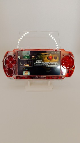 Psp 3000 crystal red - 3000,
