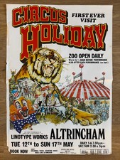 Vintage 1981 Circus Holiday