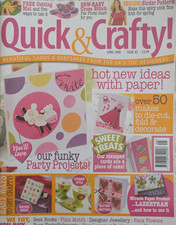 Quick & Crafty Magazine Issue 45: party, sweet treats + more