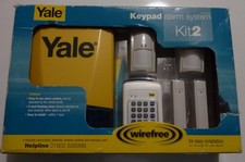 Yale HSA3400 Wireless Keypad Alarm System Kit 2 Brand New (A1)