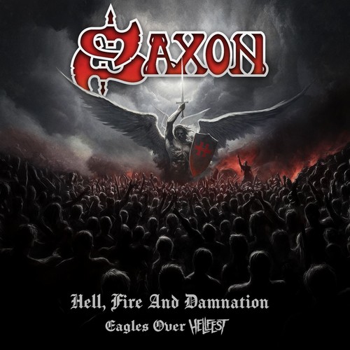 Saxon hell fire and - saxon, hell,
