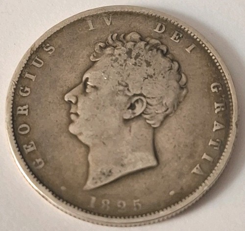 1825 george silver half - george, iv