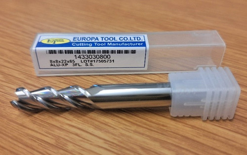 8mm carbide aluminium - 8mm, mill
