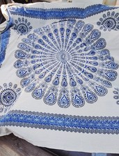 240x210 Double Throw Blue And White
