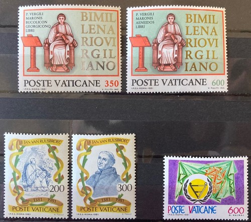 Vatican 1981 virgil poetry - 1981,