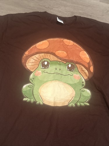 Frog with mushroom head - with,