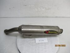 YAMAHA YZF-R1 5VY E1-0475 L/H AKRAPOVIC REAR SILENCER EXHAUST  (21078)