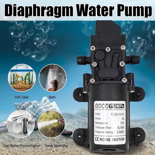 12v water pump 130psi self - 130psi,