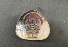 Vintage Modernist Silver Brooch By GRAZIELLA LAFFI Peru c1960