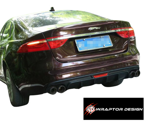 Xfs plastic rear diffuser - xfs,