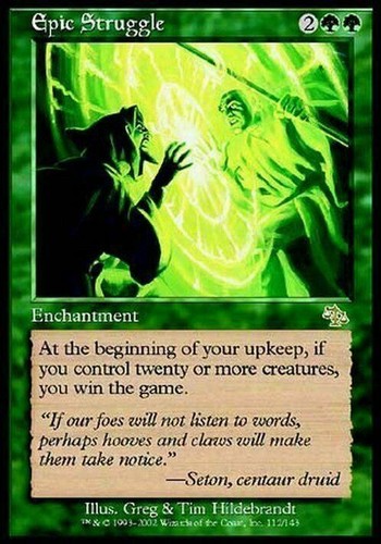Epic struggle judgment - ~,
