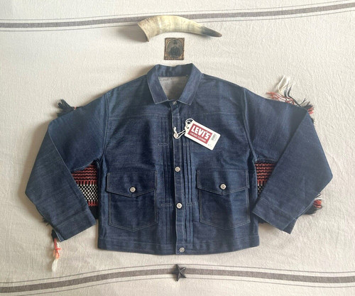 Lvc selvedge jacket levi - l, levi's
