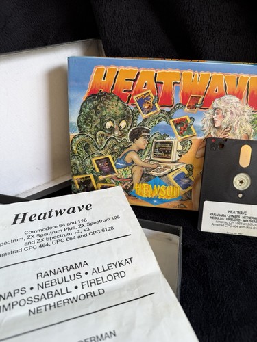 Heatwave amstrad cpc - heatwave, disk