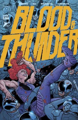 Blood thunder cover a - thunder,