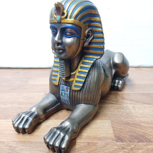 Egyptian androsphinx statue - androsphinx,