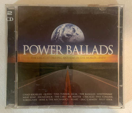 Various power ballads cd - various,