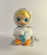Authentic POPMART Baby Molly X Pingu Plush Pendant Series, “Come With Me “