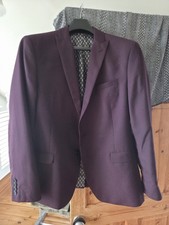 Mens XL Burgundy Blazer 46