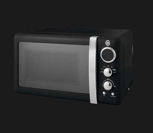 Swan retro microwave - retro, microwave-