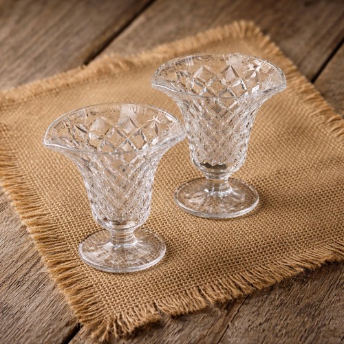 Pair vintage waterford - pair, of