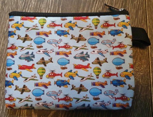 Flight coin purse - flight, 13.5cm