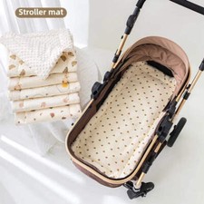 Baby Stroller Cotton Pad All Season Machine Washable Seat Cushion Mattress Dual-