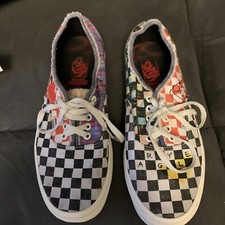 Vans Stranger Things Argyle Pumps Size 9