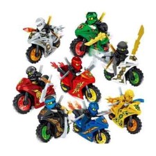 8Pcs Ninjago Motorcycle