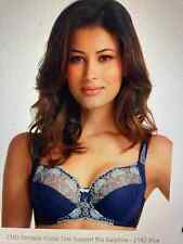 Fantasie Elodie Side Support Bra UK 34D Sapphire Blue Underwired   2182