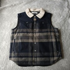 Makia Men's Gilet Vest Plaid