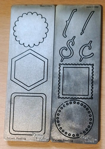 Cuttlebug 6 dies - -, 6"