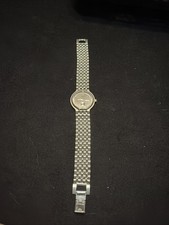 Seiko watch with silvertone - watch, a
