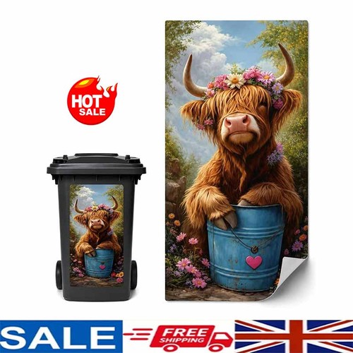 Creative trash can sticker - creative,