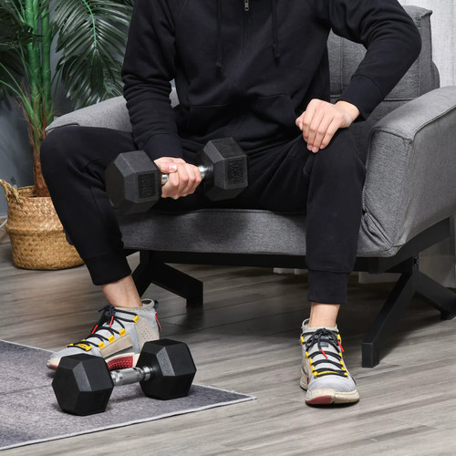 Pack 5kg hex - 5kg, dumbbells
