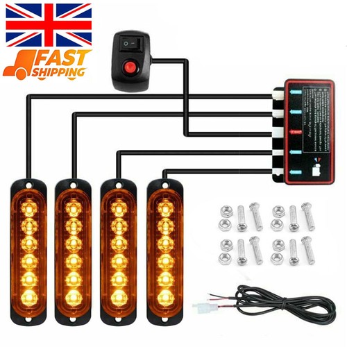 4pcs safety led - 4pcs, strobe
